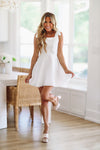 HAZEL & OLIVE All the Grace Mini Dress - White