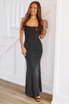 HAZEL & OLIVE Always Worth It Maxi Dress - Black