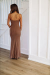 HAZEL & OLIVE Always Worth It Maxi Dress - Mocha