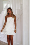 HAZEL & OLIVE Belongs to Me Mini Dress - White