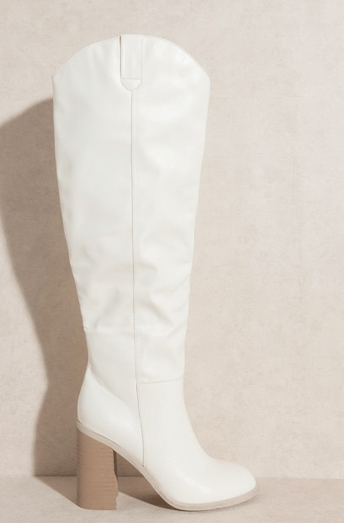 Cream on sale riding boots