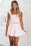 HAZEL & OLIVE Can't Compare Tennis Skort - Pink