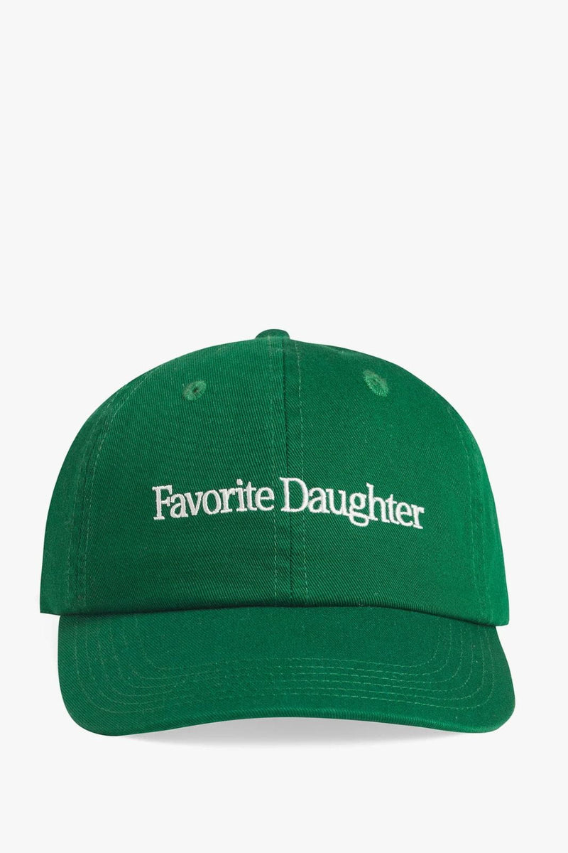 HAZEL & OLIVE Favorite Daughter Classic Logo Baseball Hat - Green