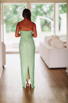 HAZEL & OLIVE Feeling Epic Maxi Dress - Light Green