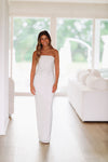 HAZEL & OLIVE Feeling Epic Maxi Dress - White