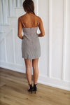 HAZEL & OLIVE For Tomorrow Mini Dress - Taupe