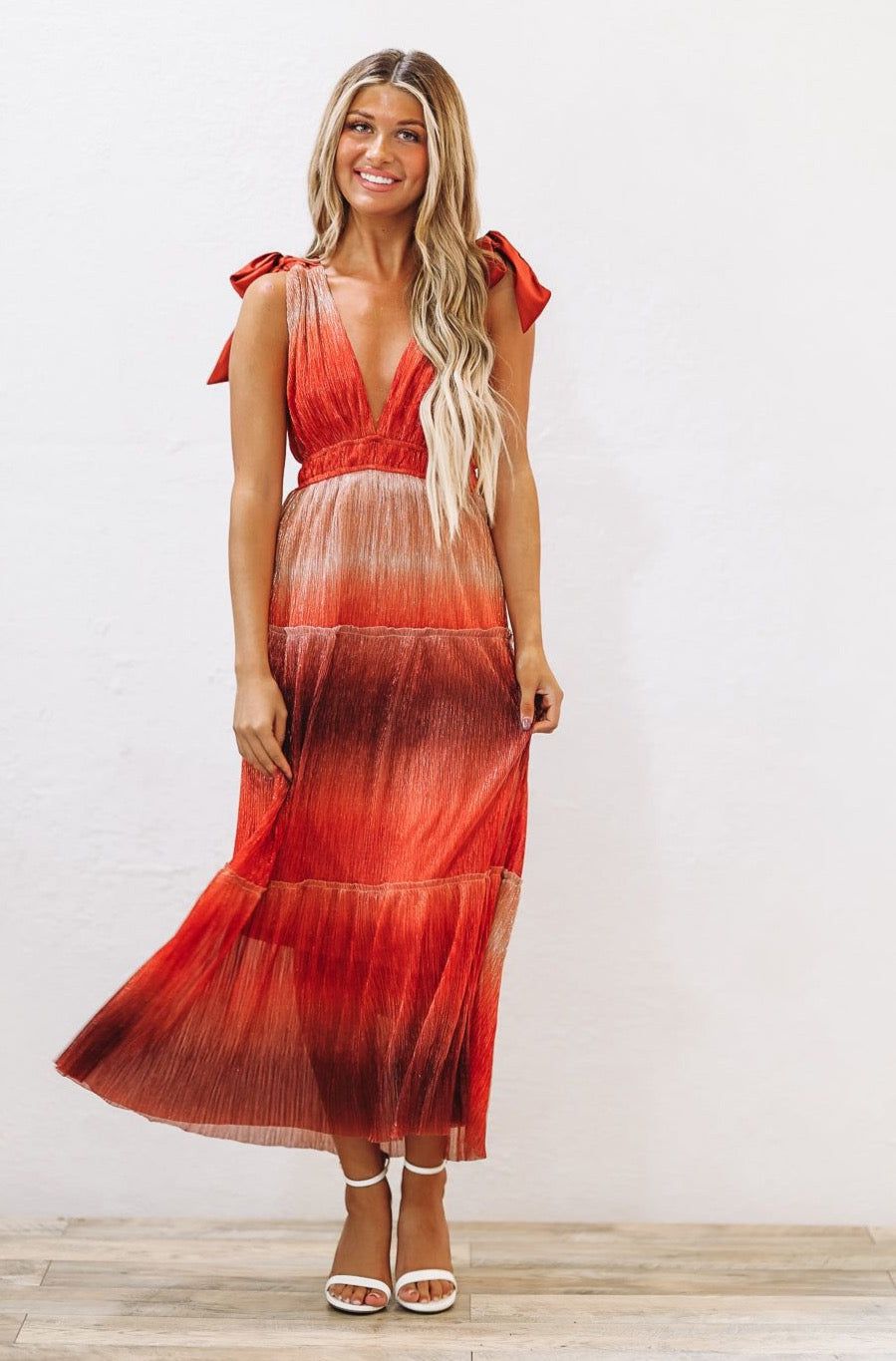 Heart Keeper Maxi Dress - Rust (FINAL SALE) - H&O