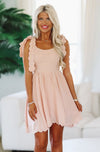 HAZEL & OLIVE Limited Edition Mini Dress - Pink