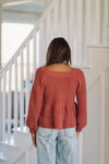 HAZEL & OLIVE Never Wrong Knit Sweater - Mauve