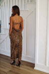 HAZEL & OLIVE No Place Like This Maxi Dress - Leopard