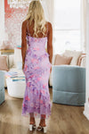 HAZEL & OLIVE Petals in the Wind Maxi Dress - Lavender