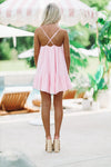 HAZEL & OLIVE Pink Horizon Mini Dress - Pink