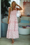 HAZEL & OLIVE Populatiry Piece Floral Maxi Dress - Pink