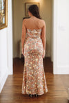 HAZEL & OLIVE Think I'm in Love Maxi Dress - Rose Gold