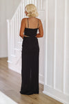 HAZEL & OLIVE Venus in Love Maxi Dress - Black