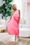 HAZEL & OLIVE What Dreams Are Made of Maxi Dress - Pink